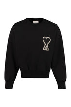 Load image into Gallery viewer, Cotton crew-neck sweatshirt
