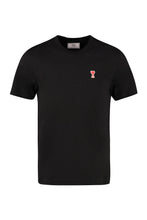 Load image into Gallery viewer, Cotton crew-neck T-shirt
