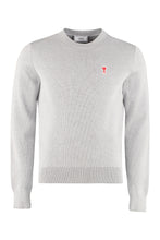 Load image into Gallery viewer, Crew-neck wool sweater
