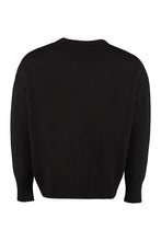 Load image into Gallery viewer, Cotton blend crew-neck sweater
