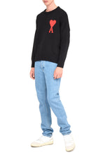 Load image into Gallery viewer, Cotton blend crew-neck sweater
