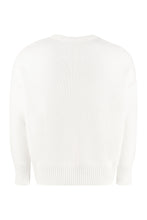 Load image into Gallery viewer, Cotton blend crew-neck sweater
