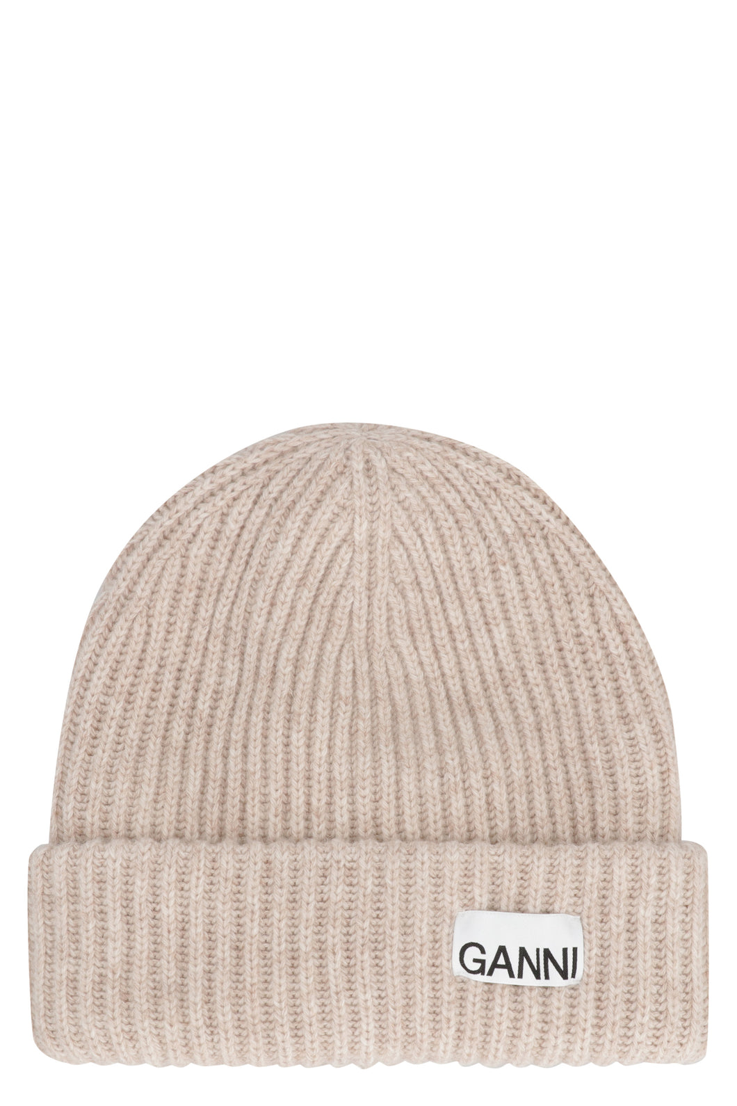 Ribbed knit beanie