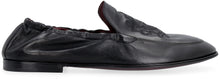 Load image into Gallery viewer, Logo detail leather loafers
