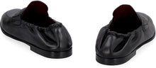 Load image into Gallery viewer, Logo detail leather loafers
