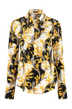 Load image into Gallery viewer, Printed crêpe de chine shirt
