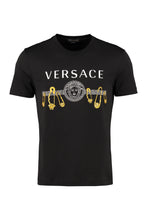 Load image into Gallery viewer, Logo print cotton T-shirt
