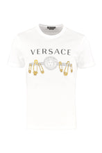 Load image into Gallery viewer, Logo print cotton T-shirt
