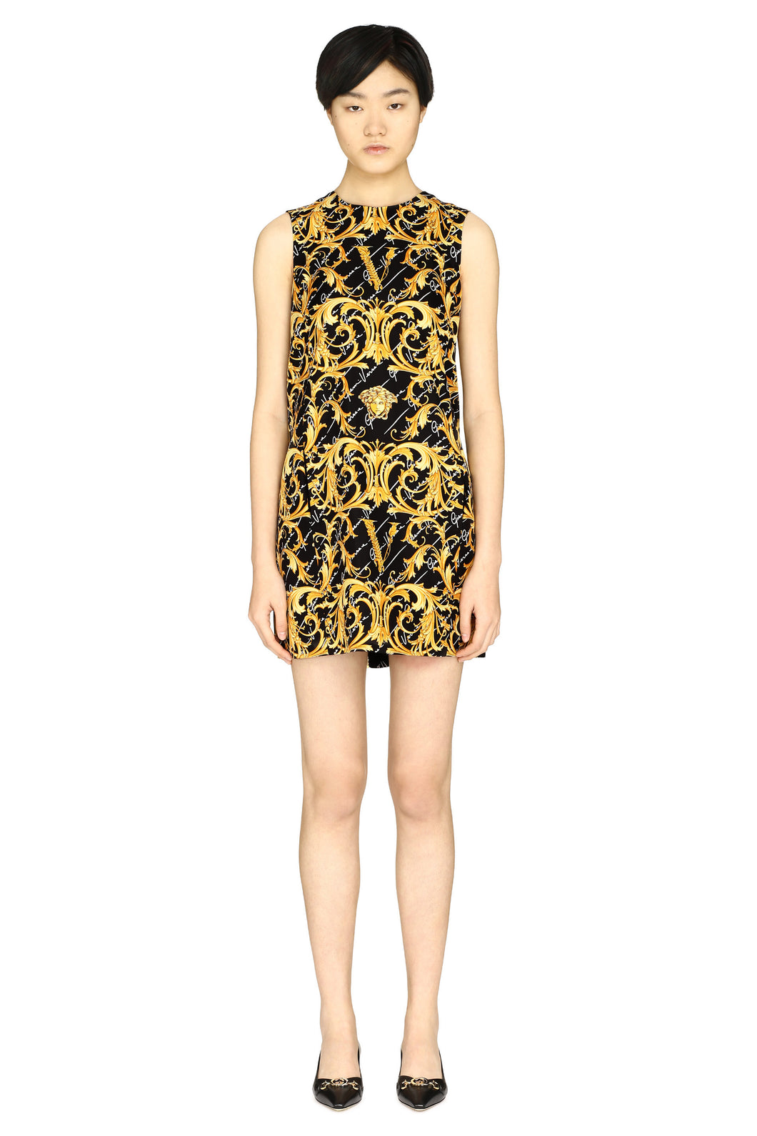 Printed sheath dress