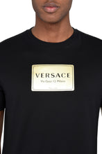 Load image into Gallery viewer, Cotton crew-neck T-shirt
