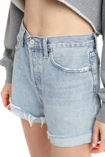 Load image into Gallery viewer, Parker Long denim shorts
