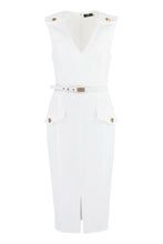 Load image into Gallery viewer, Crepe sheath dress
