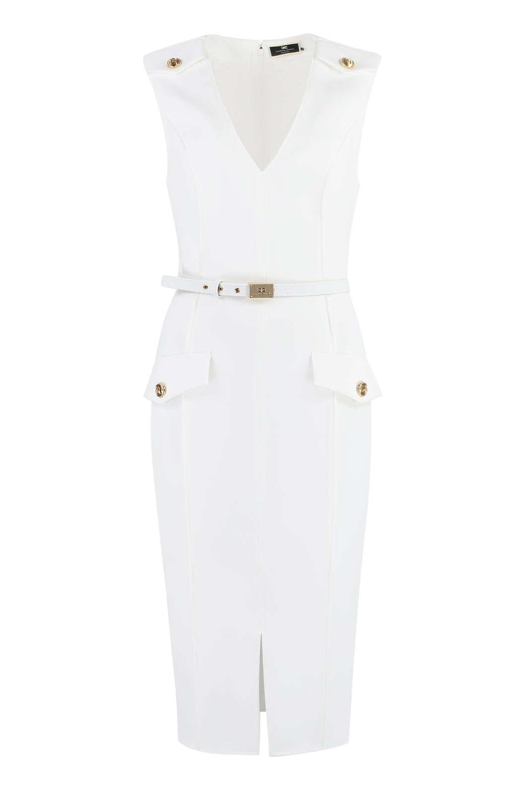 Crepe sheath dress