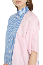 Load image into Gallery viewer, Striped cotton shirtdress
