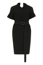 Load image into Gallery viewer, Belted waist dress

