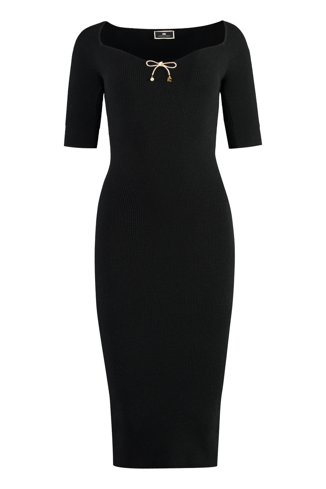 Ribbed knit dress