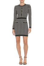 Load image into Gallery viewer, Jacquard knit mini-dress
