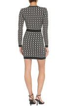 Load image into Gallery viewer, Jacquard knit mini-dress
