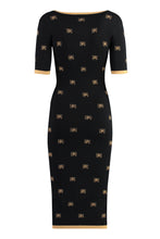 Load image into Gallery viewer, Knitted jacquard dress
