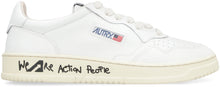 Load image into Gallery viewer, Medalist leather low-top sneakers
