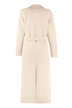 Load image into Gallery viewer, Aurora virgin wool double-breasted coat
