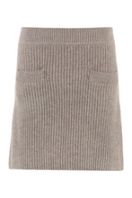 Load image into Gallery viewer, Knitted mini skirt
