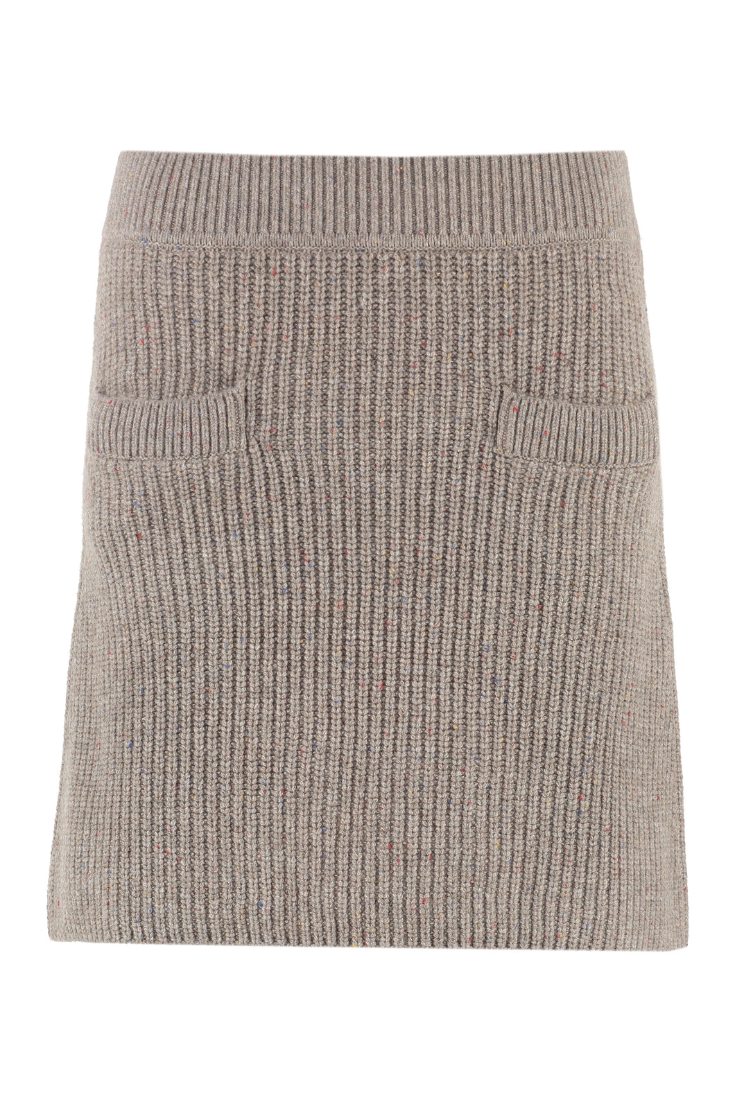 Knitted mini skirt