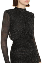 Load image into Gallery viewer, Glitter polka-dot tulle dress
