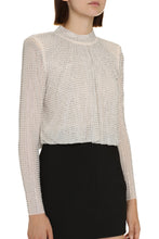 Load image into Gallery viewer, Long sleeve rhinestones top
