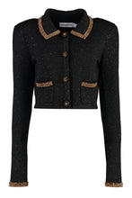 Load image into Gallery viewer, Knitted jacket with decorative buttons
