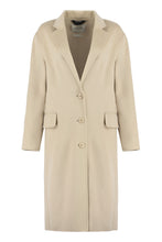 Load image into Gallery viewer, Camelia wool blend coat
