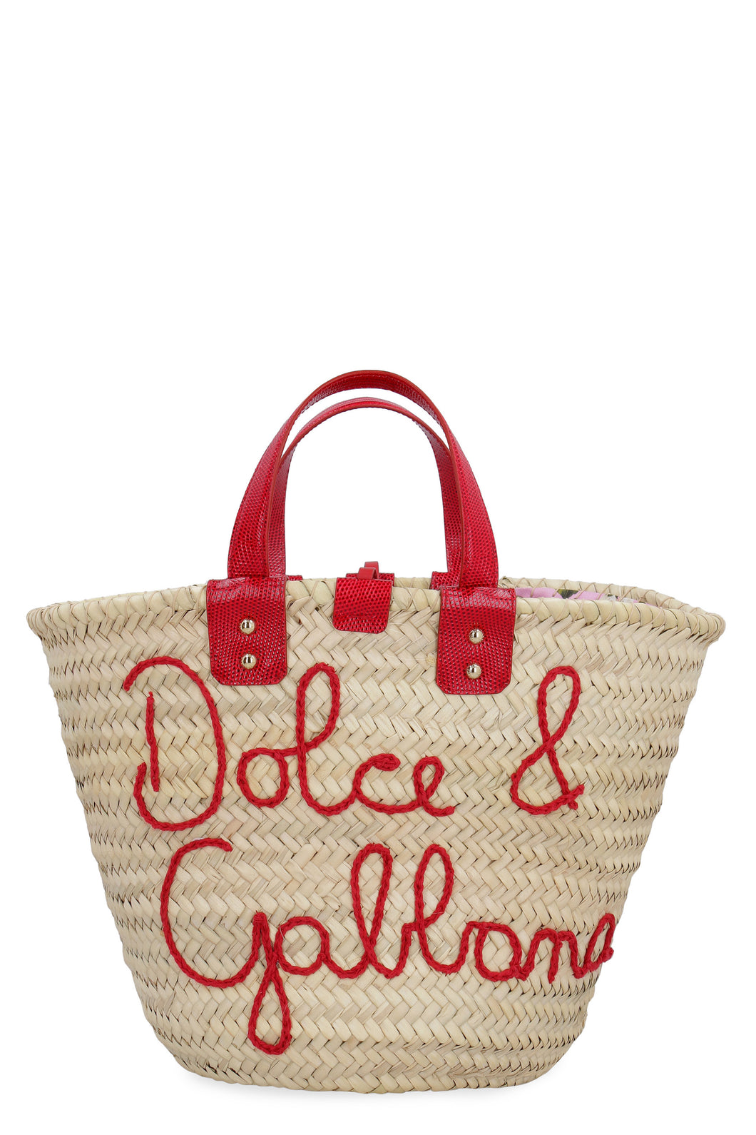 Raffia handbag