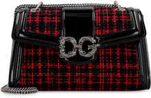 Load image into Gallery viewer, DG Amore tweed shoulder bag
