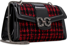 Load image into Gallery viewer, DG Amore tweed shoulder bag
