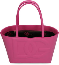 Load image into Gallery viewer, Logo leather tote bag
