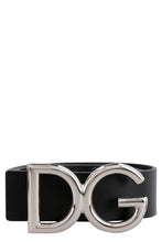 Load image into Gallery viewer, Leather belt with buckle
