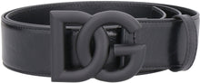 Load image into Gallery viewer, Leather belt with metal buckle
