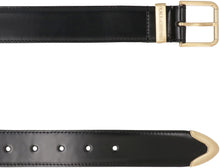 Load image into Gallery viewer, Calf leather belt with buckle
