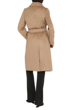 Load image into Gallery viewer, Bcollage double-breasted virgin wool coat
