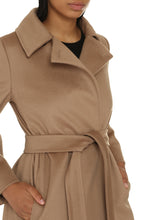Load image into Gallery viewer, Bcollage double-breasted virgin wool coat
