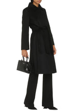 Load image into Gallery viewer, Bcollage double-breasted virgin wool coat
