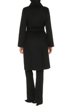 Load image into Gallery viewer, Bcollage double-breasted virgin wool coat
