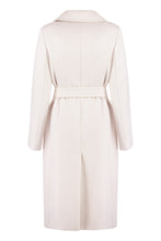 Load image into Gallery viewer, Bcollage double-breasted wool coat
