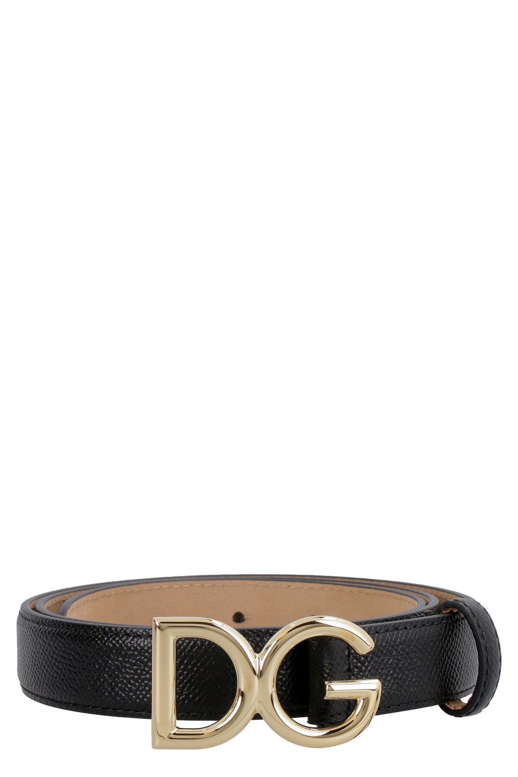DG buckle leather belt