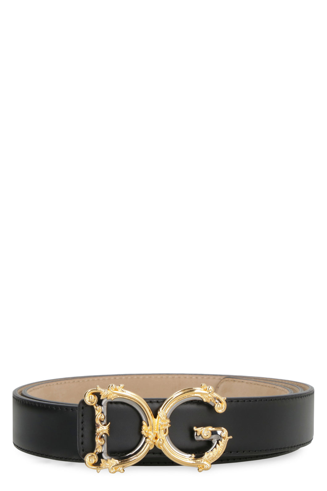 DG buckle leather belt