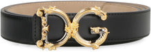Load image into Gallery viewer, DG buckle leather belt
