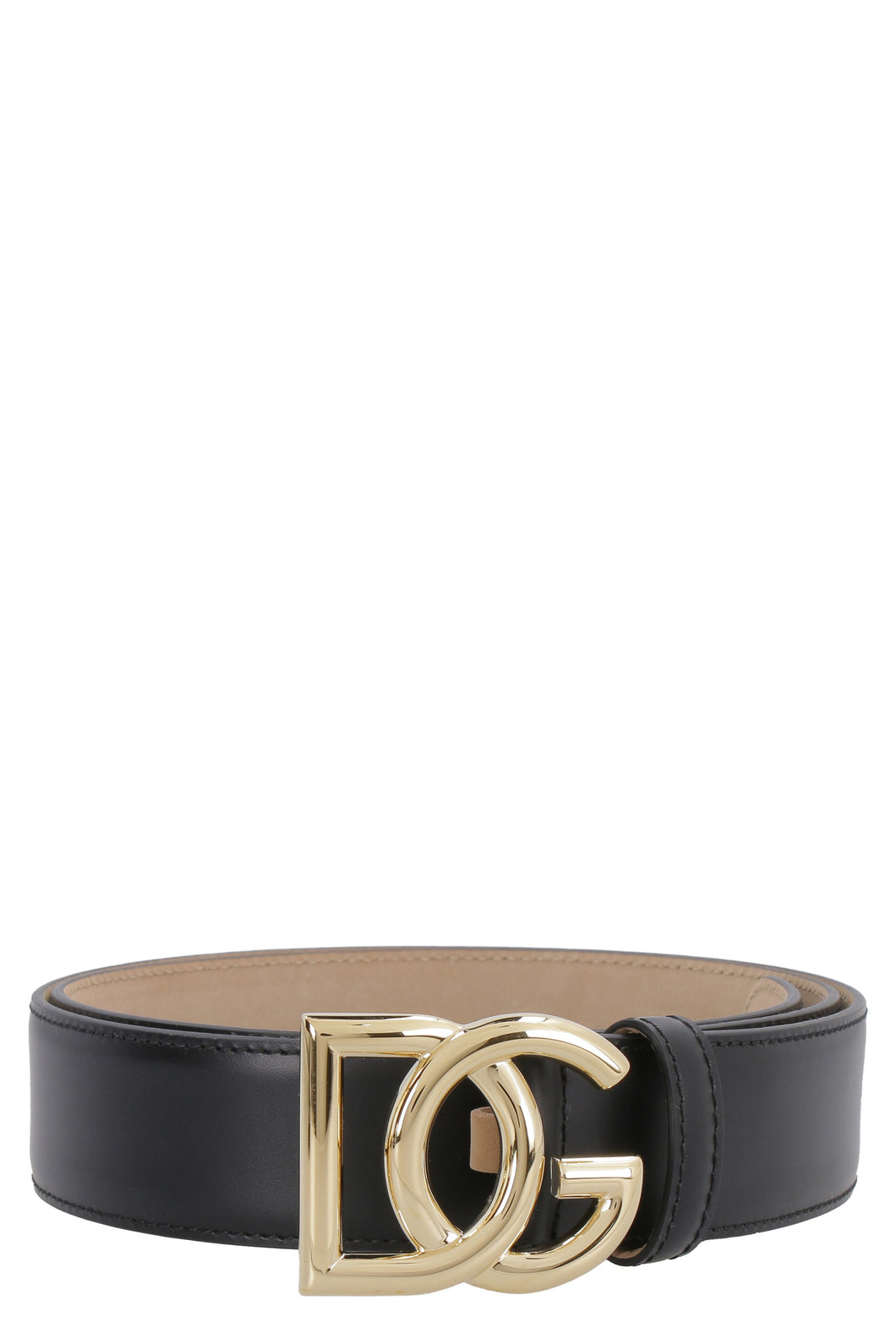 DG buckle leather belt