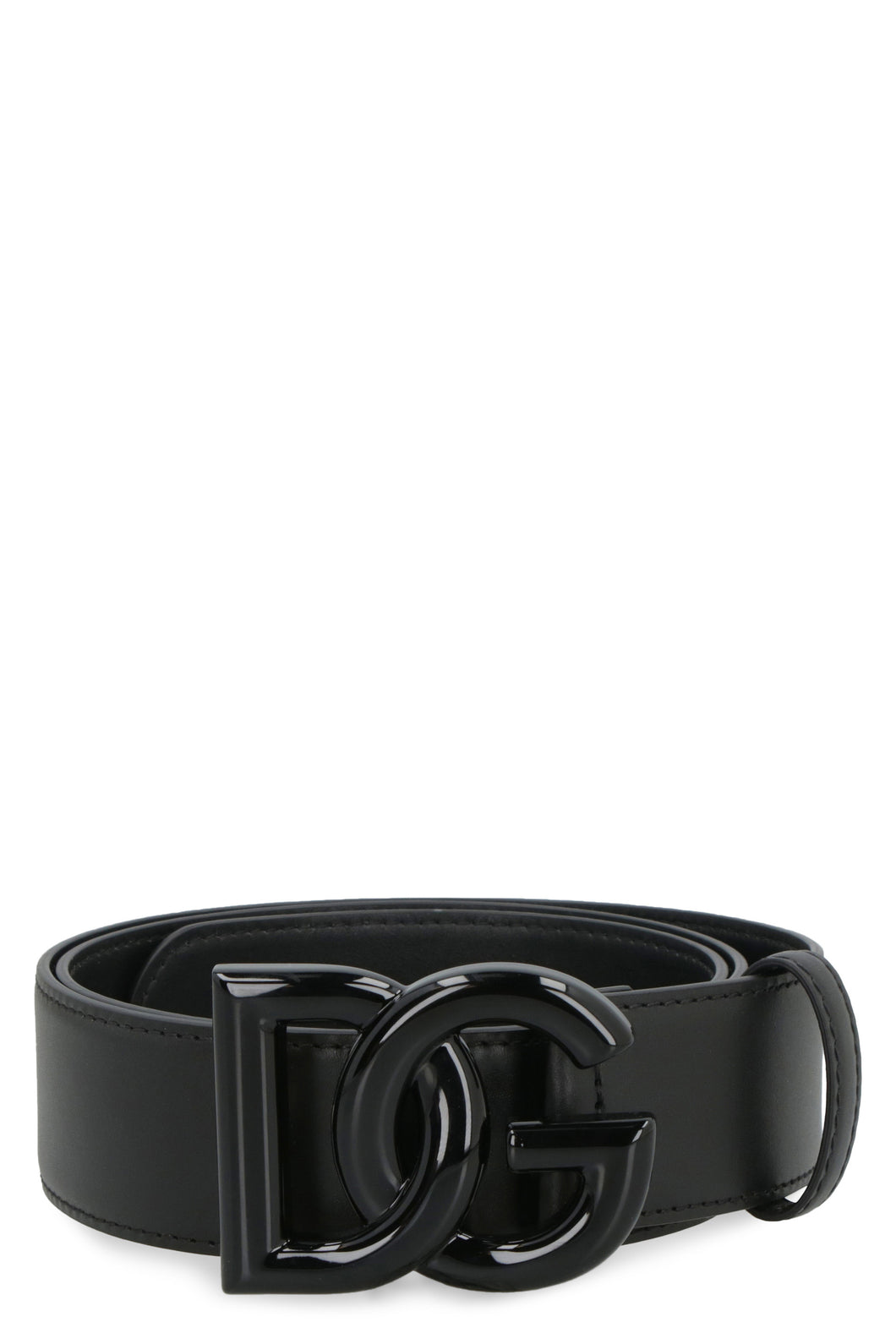 DG buckle leather belt