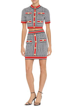 Load image into Gallery viewer, Jacquard crop top
