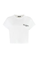 Load image into Gallery viewer, Cotton crew-neck T-shirt

